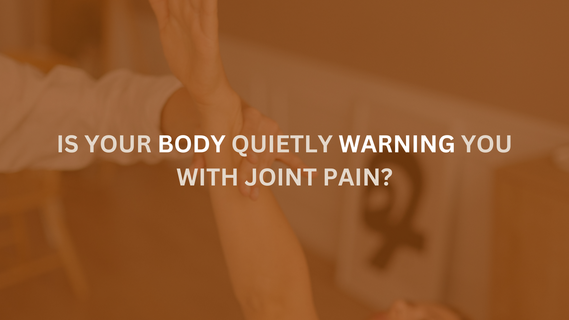 What Causes Joint Pain and How to Support It Naturally